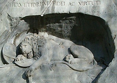 Lucerne: Lion Monument